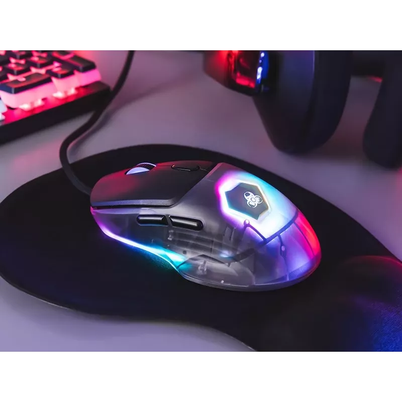 Pelė Tracer 47400 Gamezone Neon RGB USB