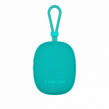 Canyon OnMove 12 - nešiojamas Bluetooth v5.3 garsiakalbis - 5W - TWS - IPX7 - 12 valandų - USB-C įkrovimas. -