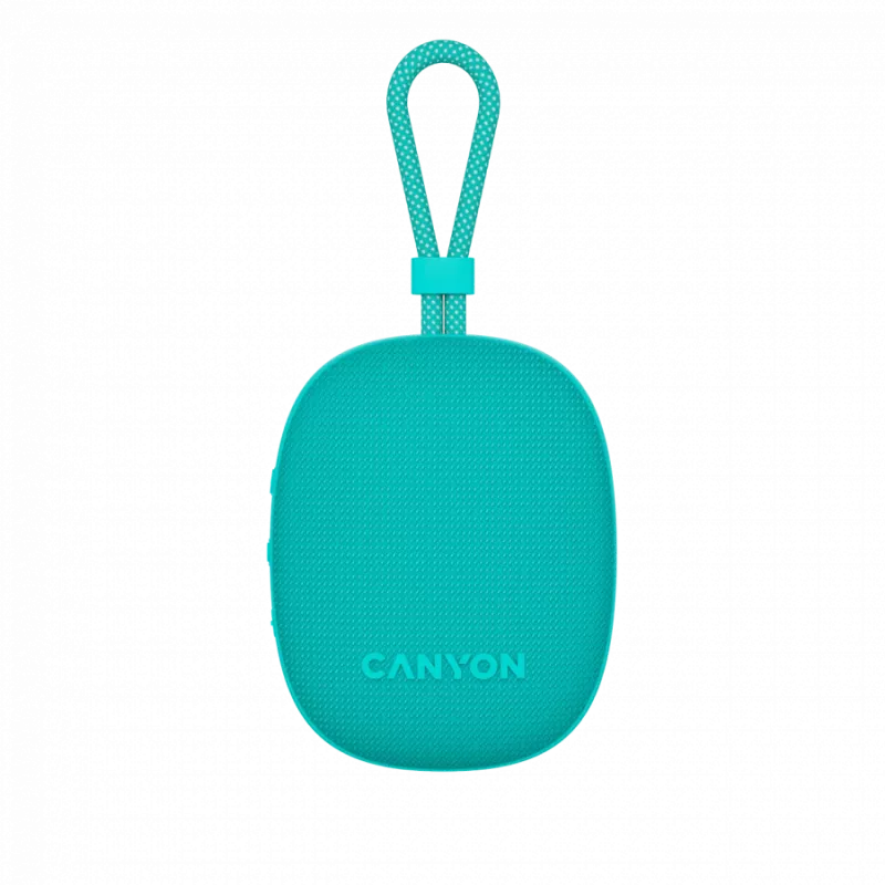 Canyon OnMove 12 - nešiojamas Bluetooth v5.3 garsiakalbis - 5W - TWS - IPX7 - 12 valandų - USB-C įkrovimas