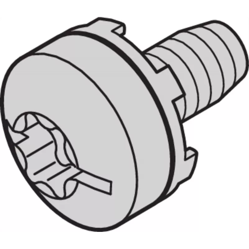SCHROFF Screw Taptite - NTS M6 TAPTITE varžtas 50 vnt. (23130285)