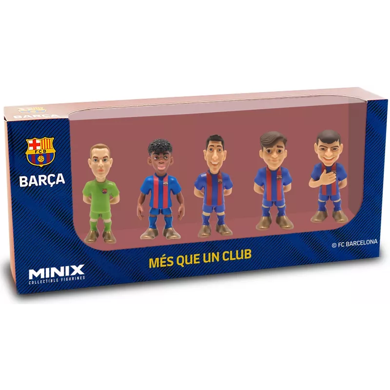 MINIX 5-PACK 7 CM - FC BARCELONA V2