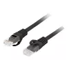 Tinklo kabelis LANBERG PCU6-10CU-1000-BK Cat6 U/UTP RJ-45 10 m Juodas