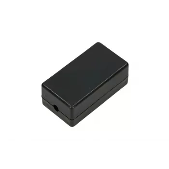 Jungiamoji dėžutė Extralink Cat5e UTP kabeliui, plastikinė, juoda, 1 prievado