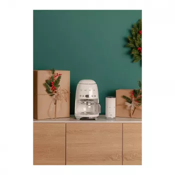 Smeg 50's Style DCF02CREU kavos aparatas 1,25 l kreminis