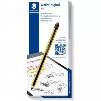 Staedtler 180M 22-1 rašiklis grafinėms planšetėms, juodas ir geltonas