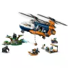 LEGO City 60437 Džiunglių tyrinėtojų sraigtasparnis bazinėje stovykloje