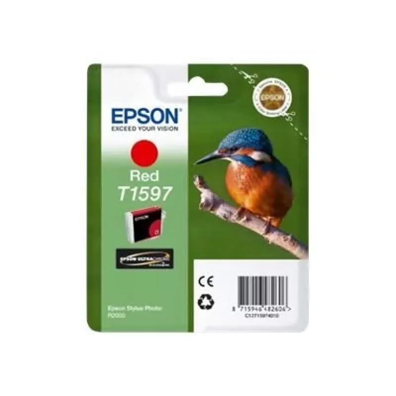 Kasetė Epson T1597 Raudona