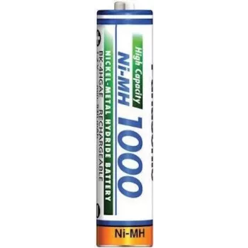 Panasonic Micro (AAA) baterija NiMH AAA 1000 mAh 1.2 V 1 vnt. (135878)