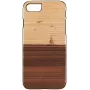 man and wood apsauginis dėklas iPhone 7/8, mare Juoda