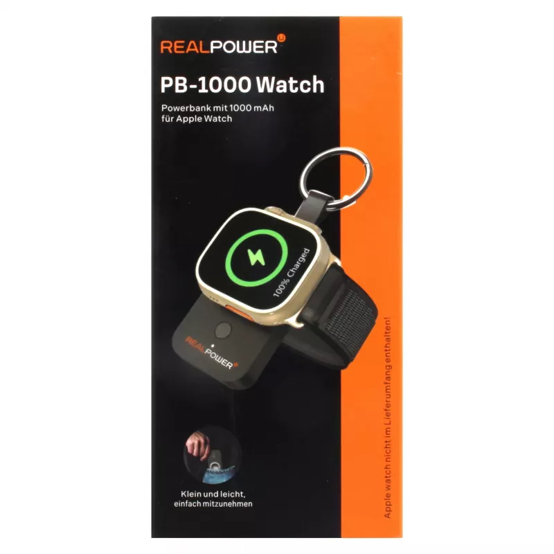 Išorinė baterija RealPower 495956 1000 mAh