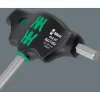 T formos rankenėlių rinkinys Wera Series 400 454/7 HF, 7 dalių T formos rankenėlių šešiabriaunių ir atsuktuvų antgalių rinkinys