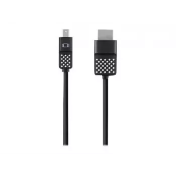 Mini DisplayPort į HDTV kabelis, 1,8 m, Mini DisplayPort, HDMI, kištukas, kištukas, juodas