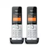 Gigaset COMFORT 500HX duo Analoginis/DECT telefonas su skambučio numerio atpažinimu, juodas, sidabrinis