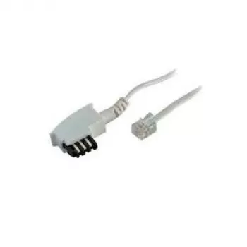 Telefoninis kabelis S/CONN 70046-W 6 m Baltas