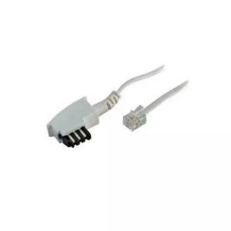 Telefoninis kabelis S/CONN 70046-W 6 m Baltas