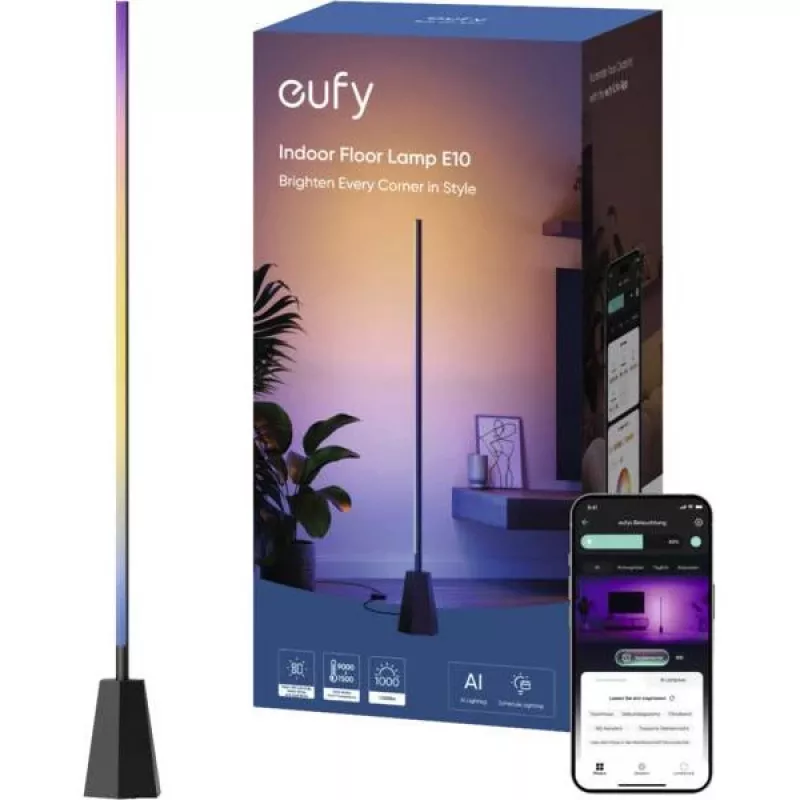 Išmanioji toršeras Eufy E10, Wi‑Fi, juoda, aukštis 130 mm