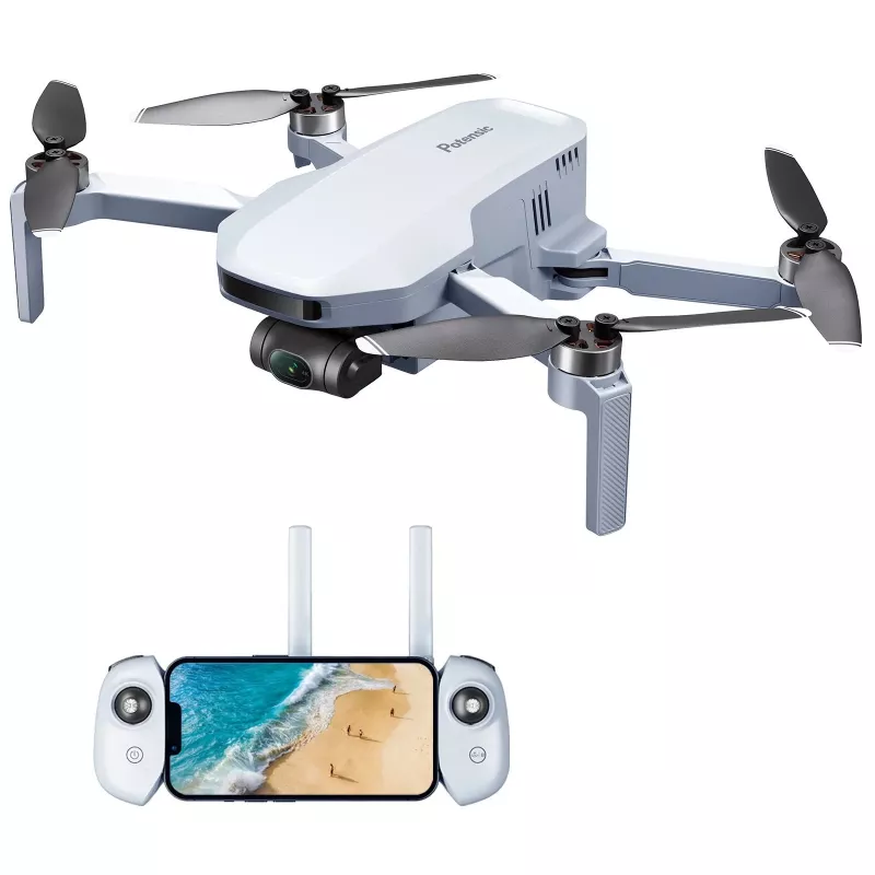 Potensic Atom 4 rotors Quadcopter 12 MP 4608 x 2592 pikselių 2230 mAh Pilka