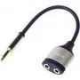 LogiLink garso skirstytuvas stereofoninis mini lizdas jungtis moteriška į stereofoninį mini lizdą jungtis vyriška 18 cm