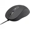 Logitech Signature Wired M520 for Business Optical Wired pelė USB-C Plug-and-Play Windows/Mac/Chrome/PC/laptops - Graphite