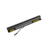 Baterija Green Cell LE97, skirta Lenovo IdeaPad 100/300 serijai, 14,8 V 2200 mAh Li-Ion, 4 celės, juoda