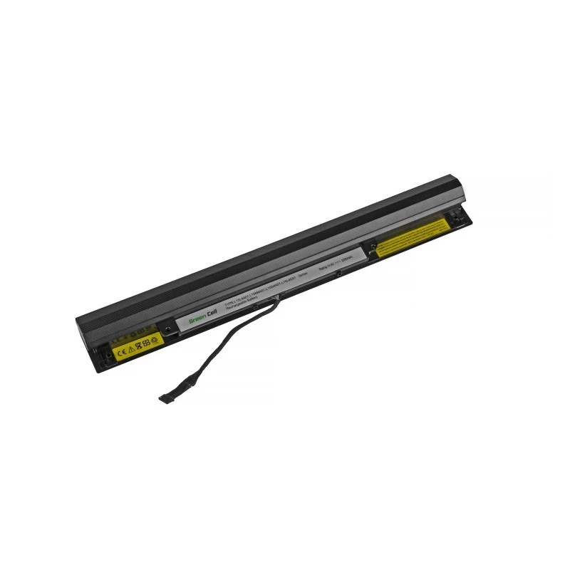 Baterija Green Cell LE97, skirta Lenovo IdeaPad 100/300 serijai, 14,8 V 2200 mAh Li-Ion, 4 celės, juoda