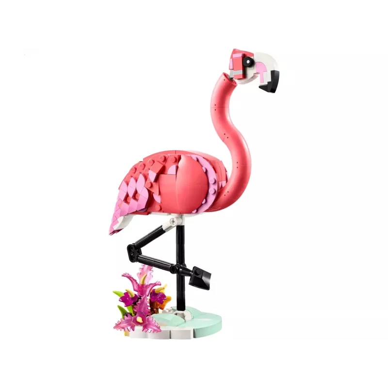 LEGO Creator 3-in-1 Pink Flamingo 31170 surenkamų modelių rinkinys, 288 detalės, aukštis 230 mm, rekomenduojamas amžius 8+