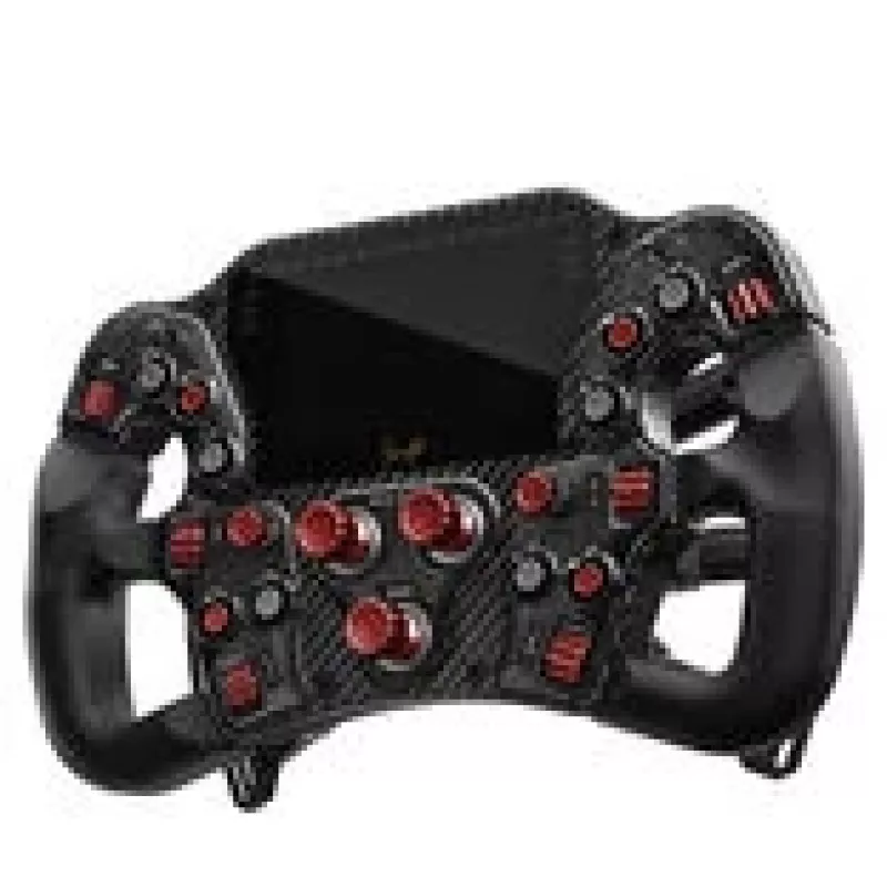 Asetek SimSports Invicta Formula Steering Wheel - Raudona + The Invicta Wheelbase (27 Nm)