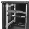 Tinklo stovo korpusas QOLTEC 54518 19 colių 15U — plieninis 19 colių įrangos gaubtas
