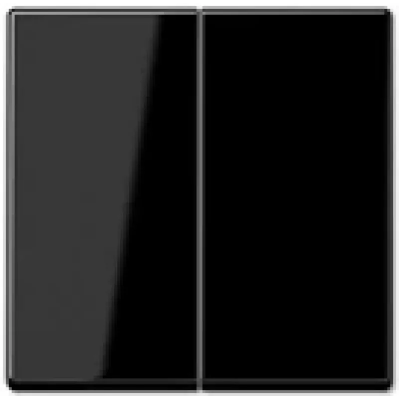 JUNG A 595 SW - Mygtukai - Juoda - termoreaktingasis plastikas - IP44 - 55 mm - 55 mm