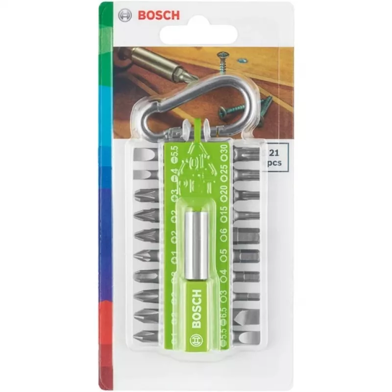Bit set Bosch 2607002823 — 25-piece screwdriver and drill bits kit