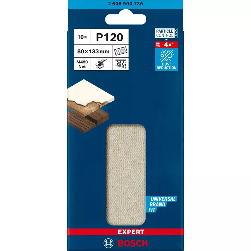 Bosch Expert M480 šlifavimo tinklelis