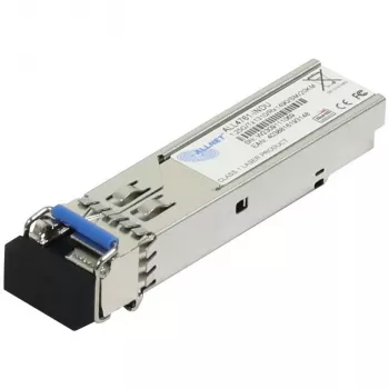 Tinklo siųstuvo-imtuvo modulis ALLNET ALL4761-INDU SFP mini-GBIC, šviesolaidinis 1000 Mbit/s, 3,3 V, sidabrinis