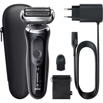 Braun Series 7 71-N1000s elektrinė barzdaskutė su folija, juoda