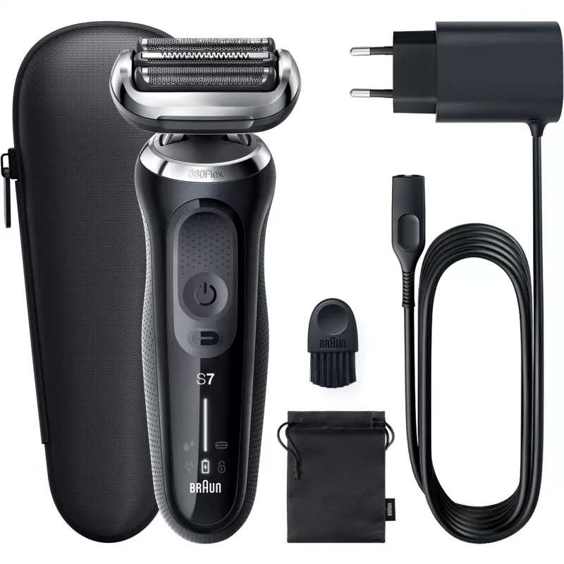 Braun Series 7 71-N1000s elektrinė barzdaskutė su folija, juoda
