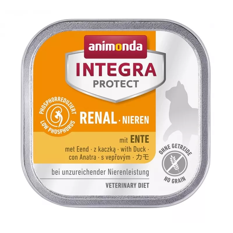 ANIMONDA Integra Protect Renal Duck - šlapias kačių maistas - 100g