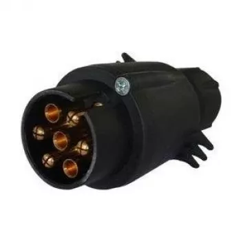 7‑Pole Trailer Plug IWH 010206 20A 12V su smūgiams atspariu korpusu