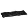 A4Tech KR-85 klaviatūra USB QWERTY US English Juoda