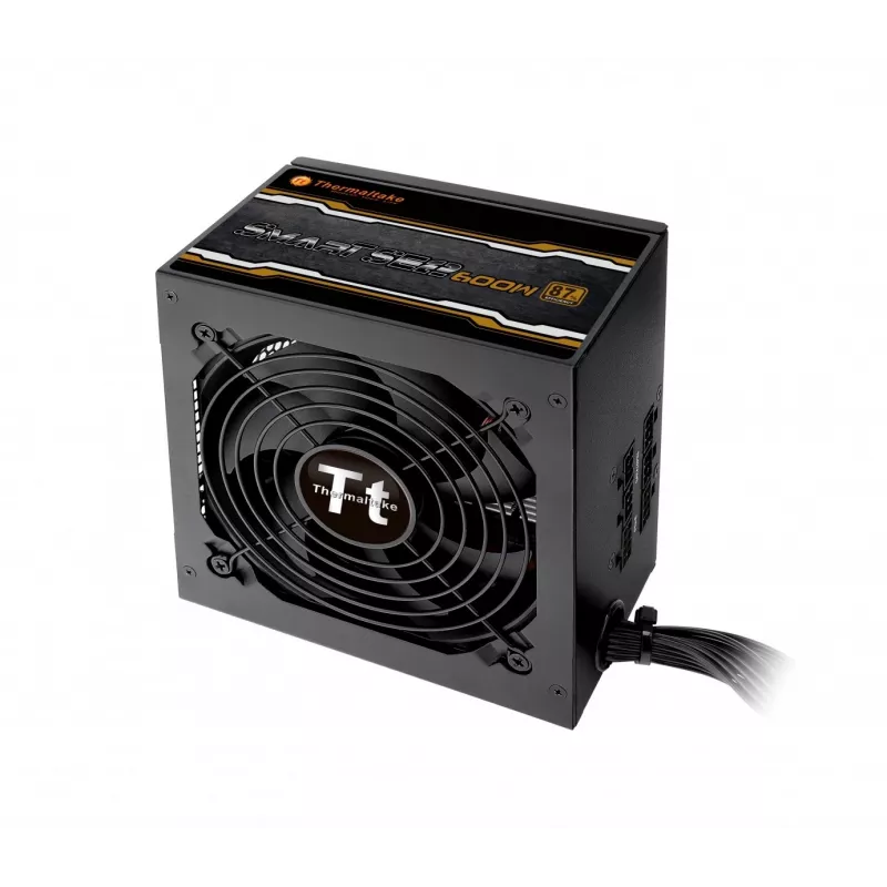 Maitinimo blokas Thermaltake Smart SE2 600W ATX pusiau modulinis, 86 % efektyvumas, 120 mm ventiliatorius