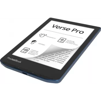 PocketBook Verse Pro el. knygų skaitytuvė su jutikliniu ekranu 16 GB Wi-Fi, juoda, mėlyna