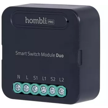 Išmanusis jungiklis Hombli HBMD-0100 juodas AC 100-240V