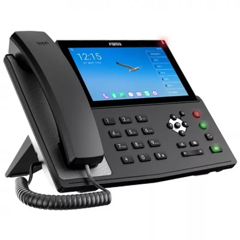 Fanvil X7A IP telefonas Juodas 20 linijų LCD Wi-Fi