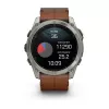 Garmin Fenix 8 3,56 cm (1.4) AMOLED 51 mm Skaitmeninis 454 x 454 pikselių Jutiklinis ekranas Titaninis Wi-Fi GPS (palydovinis)