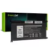Baterija Green Cell DE150, skirta DELL Inspiron — LiPo 11,4 V 3400 mAh, juoda, 1 vnt.