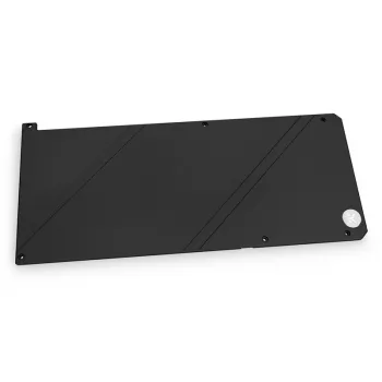 Galinė plokštė EK Water Blocks Quantum Vector FTW3 RTX 3070 Ti juoda 302,5x125,5x5,2 mm