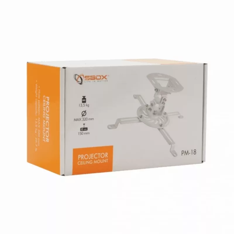 Sbox PM-18 Projektoriaus lubinis laikiklis
