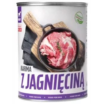 TUF TUF ėrienos ėdalas - Šlapias šunų maistas - 800 g
