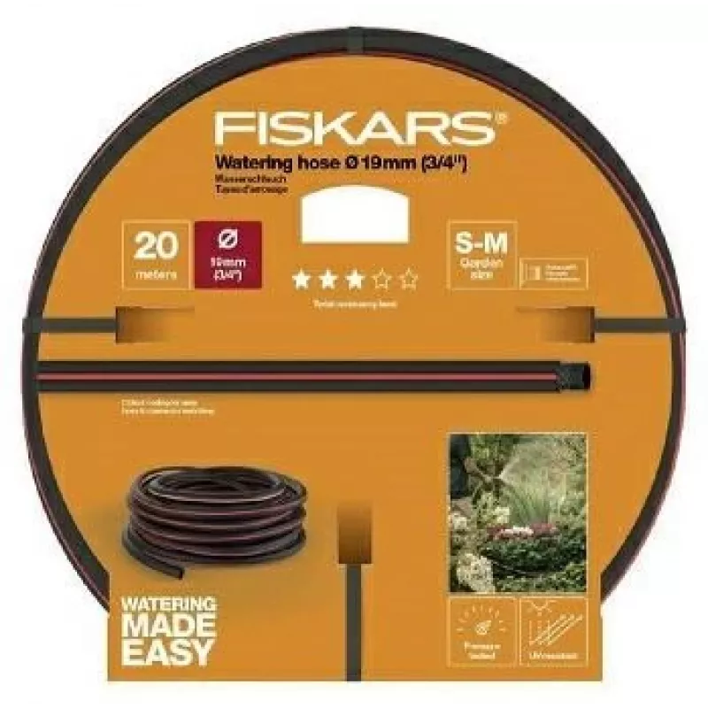 Sodo laistymo žarna Fiskars 1027109, 19 mm skersmuo, 20 m ilgis