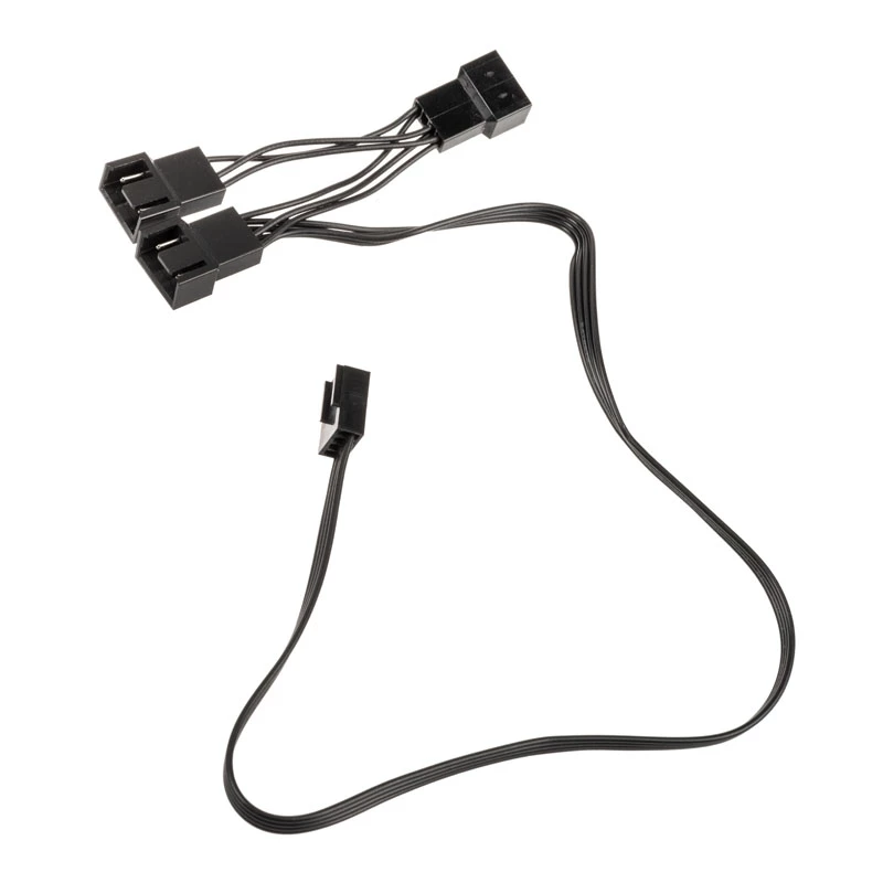 Ventiliatoriaus PWM skirstytuvo kabelis Kolink 1-į-3, 4 kontaktų PWM, 0,35 m