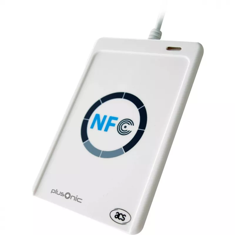 Kortelių skaitytuvas-rašytuvas Plusonic PLCR-NFC USB NFC RFID bekontaktėms kortelėms ir žymoms