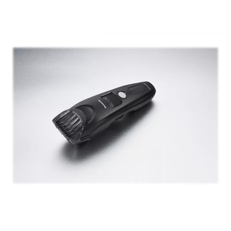 Barzdos kirptuvas Panasonic ER-SB40-K803 — 0,5–10 mm, 19 pakopų, Li-Ion, bevielis / kintamoji srovė, juodas